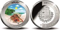&Uuml;bersee-Gebiete 2018 Aruba 2018 5 Florin 'Soldachi' Zilver  109.84 US$  +  63.59 US$ shipping