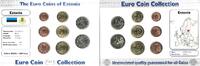 Eurom&uuml;nzen 2011 Estland 2011 Jaarserie in blister  14.45 US$  +  63.59 US$ shipping