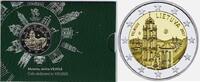 Eurom&uuml;nzen 2017 2 Euro2017 Vilnius stad van cultuur en kunst in coincard  20.23 US$  +  63.59 US$ shipping