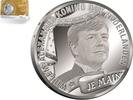 Nederland 10 euro Nederland 2013 10 Euro Koningstientje Verzilverd in coincard -