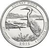  2015 P KM ??? U.S.A ¼ Dollar Bombay Hook unz 1.76 US$  +  40.47 US$ shipping