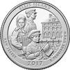 2017 P KM ??? U.S.A ¼ Dollar Ellis Island unz 1.76 US$  +  40.47 US$ shipping