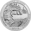  2018 S U.S.A ¼ Dollar Apostle Islands unz 1.76 US$  +  40.47 US$ shipping