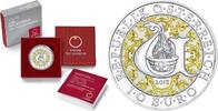 Oostenrijk 10 euro Oostenrijk 2018 10 Euro Engel Uriel Zilver gekleurd -