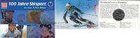 Oostenrijk 5 Euro Oostenrijk 2005 5 euro, 100 Jahre skisport in Blister Michaela Dorfmeister -