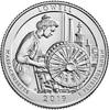  2019 P U.S.A ¼ Dollar Lowell unz 1.76 US$  +  40.47 US$ shipping