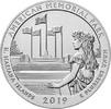 2019 S U.S.A ¼ Dollar American Memorial Park unz 1.76 US$  +  40.47 US$ shipping