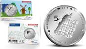  5 Euro 2019 Nederland 2019 Het Beemstervijfje in Coincard st 14.66 US$  ＋  35.20 US$ 运费