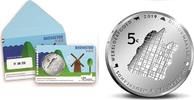  2019 Nederland 2019 Het Beemstervijfje 1e daguitgifte in coincard  26.92 US$  ＋  35.20 US$ 运费