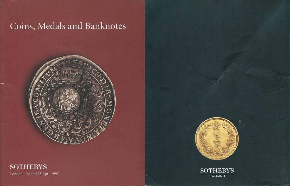 Auktionskatalog SOTHEBY'S Coins Medals & Banknotes Fuchs Collection III