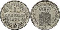 Bayern 1 Kreuzer Bayern Maximilian II. Joseph 1 Kreuzer 1861 München Billon AKS 156 Jaeger 93 -