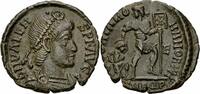 Centenionalis 364-367 Römisches Kaiserreich Valens Centenionalis Aquileia 367-375 GLORIA ROMANORVM Labarum RIC 7 (b) vi (a) Vorzüglich
