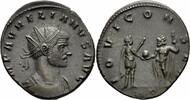 Antoninian 271/272 Römisches Kaiserreich Aurelianus Antoninian Siscia 271/272 IOVI CONSER Jupiter Zepter Globus RIC 225 Stempelglanz / vorzüglich