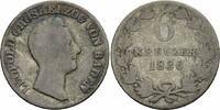 Baden 6 Kreuzer 1836 Baden Carl Leopold Friedrich 6 Kreuzer 1836 Karlsru... 70.23 元  ＋  19.51 元 运费