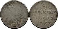 Anhalt-Bernburg 3 Pfennig 1753 Anhalt-Bernburg Viktor Friedrich 3 Pfenni... 156.06 元  ＋  23.41 元 运费