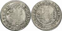 RDR Schlesien 3 Kreuzer RDR Schlesien Leopold I Groschen 3 Kreuzer 1661 Breslau F.u.S. 418 Herinek 1527 -
