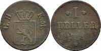 Hessen-Darmstadt 1 Heller 1854 Hessen-Darmstadt 1 Heller 1854 Kupfer Wap... 46.82 元  ＋  19.51 元 运费