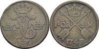 Schweden 1 &Ouml;re 1747 Schweden Friedrich I. 1 &Ouml;re 1747 Frederik I. Krone S... 117.05 元  ＋  23.41 元 运费