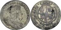 Polen 8 Gröscher Polen August III Ephraimit 8 Groschen 1753 EC Leipzig Sachsen Kopicki 2122 R2 -