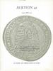 MÜNZEN UND MEDAILLEN A.G. BASEL Auktionskatalog MÜNZEN UND MEDAILLEN A.G. BASEL AUKTION 42 AUKTIONSKATALOG 19. / 20. JUNI 1970 -