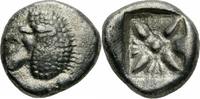 Diobol um 500 v. Chr.  Ionien Miletos Milet Ionien Diobol 1/12 Stater 50 ... 50,00 EUR + 5,00 EUR nakliye