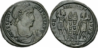 Rom Kaiserreich Follis Rome Constantine I Follis Nicomedia Mint GLORIA EXERCITVS Soldiers RIC VII 188
